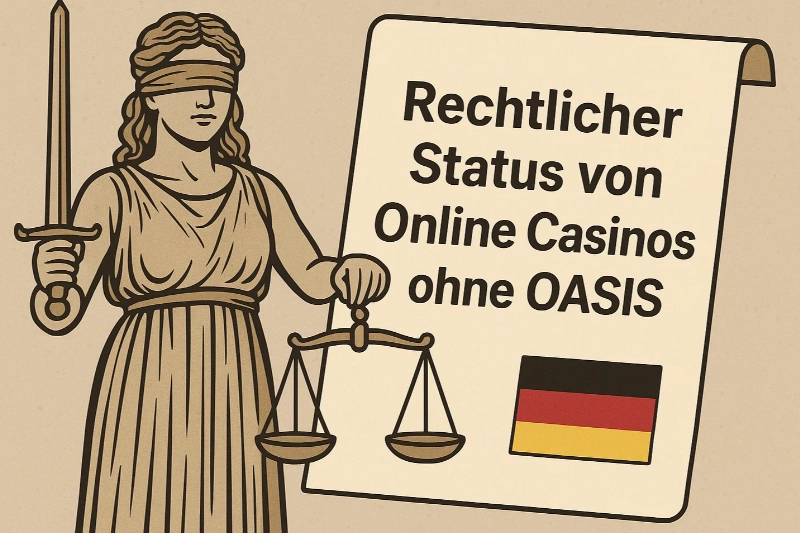 Rechtlicher Status von Online Casinos ohne OASIS