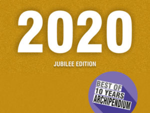 ARCHIPENDIUM 2020 – Jubilee Edition | nur noch wenige Exemplare erhältlich
